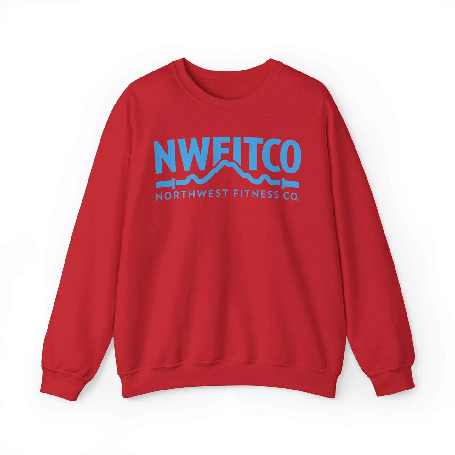 NWFITCO BLUE LOGO CREWNECK