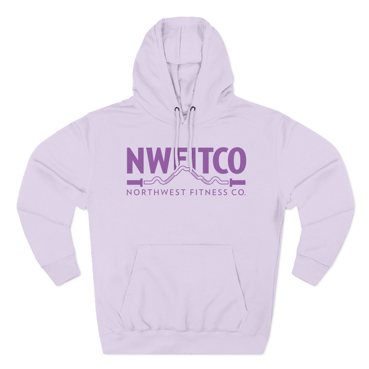NWFITCO PURPLE LOGO HOODIE