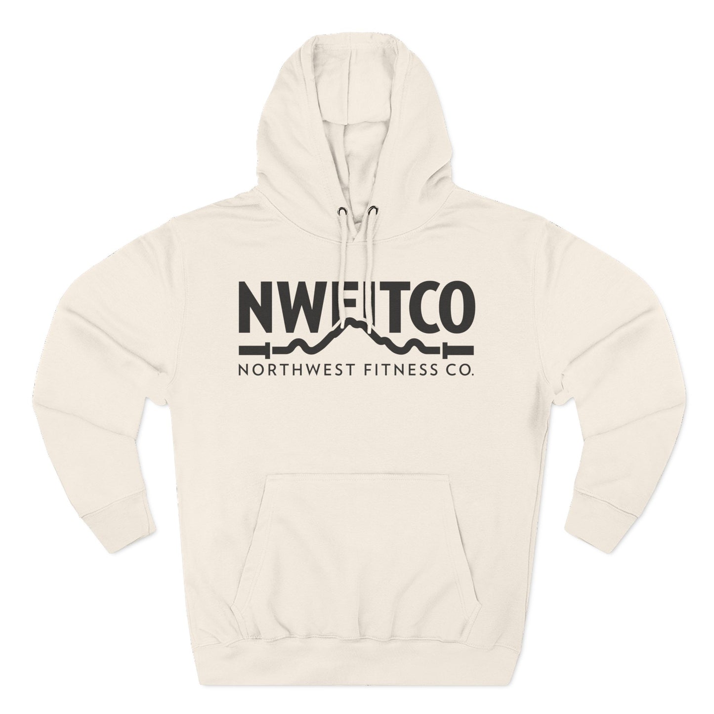 NWFITCO BLACK LOGO HOODIE