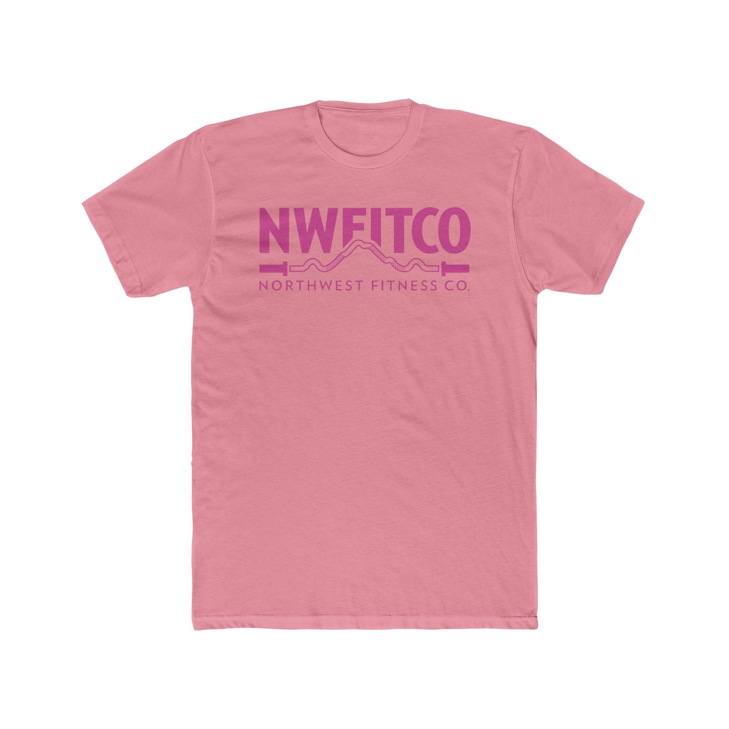 NWFITCO PINK LOGO TEE