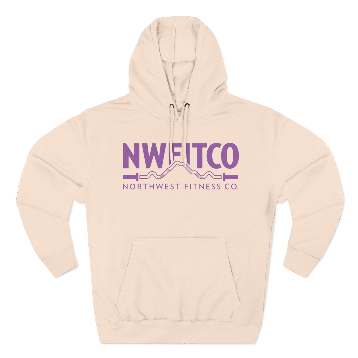 NWFITCO PURPLE LOGO HOODIE