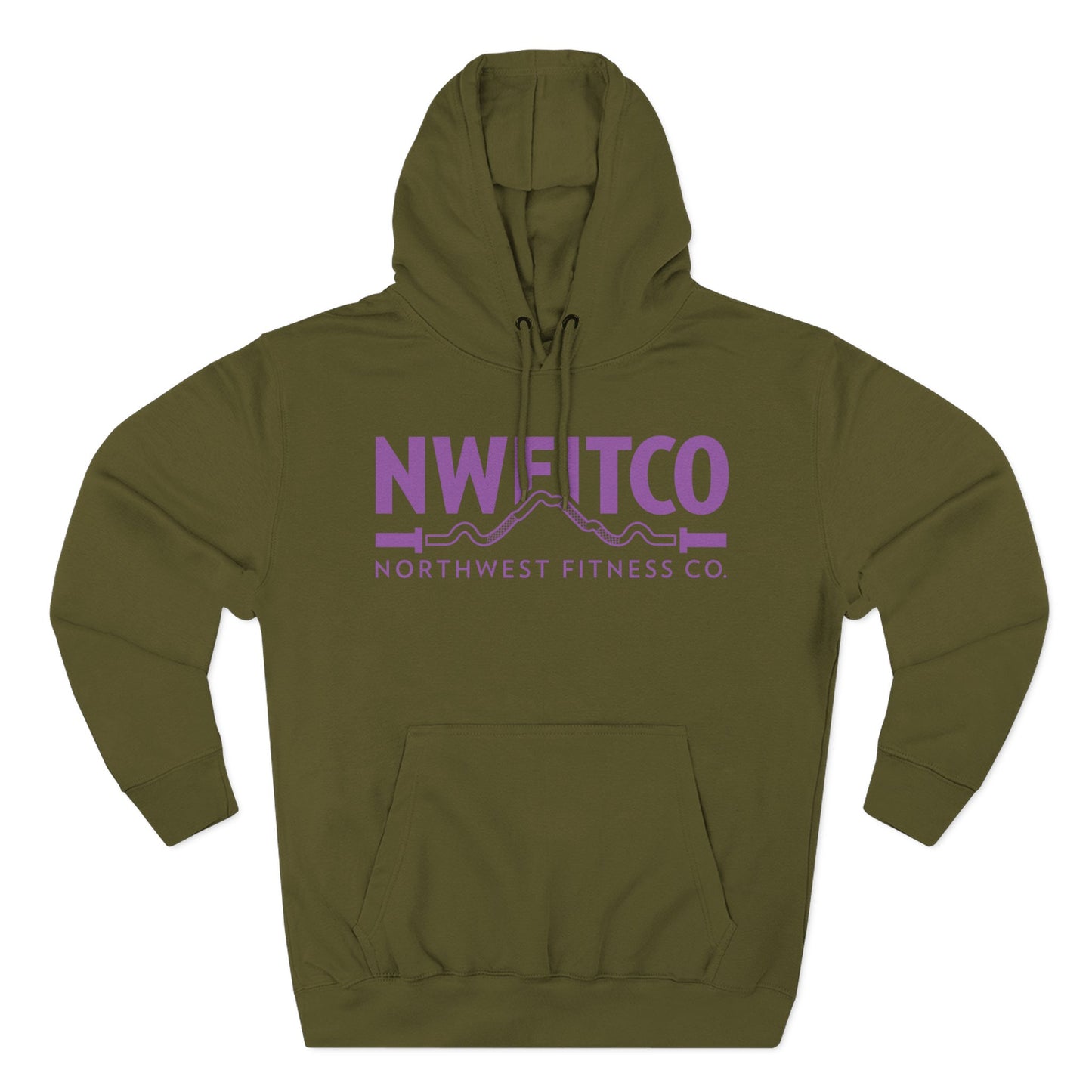 NWFITCO PURPLE LOGO HOODIE
