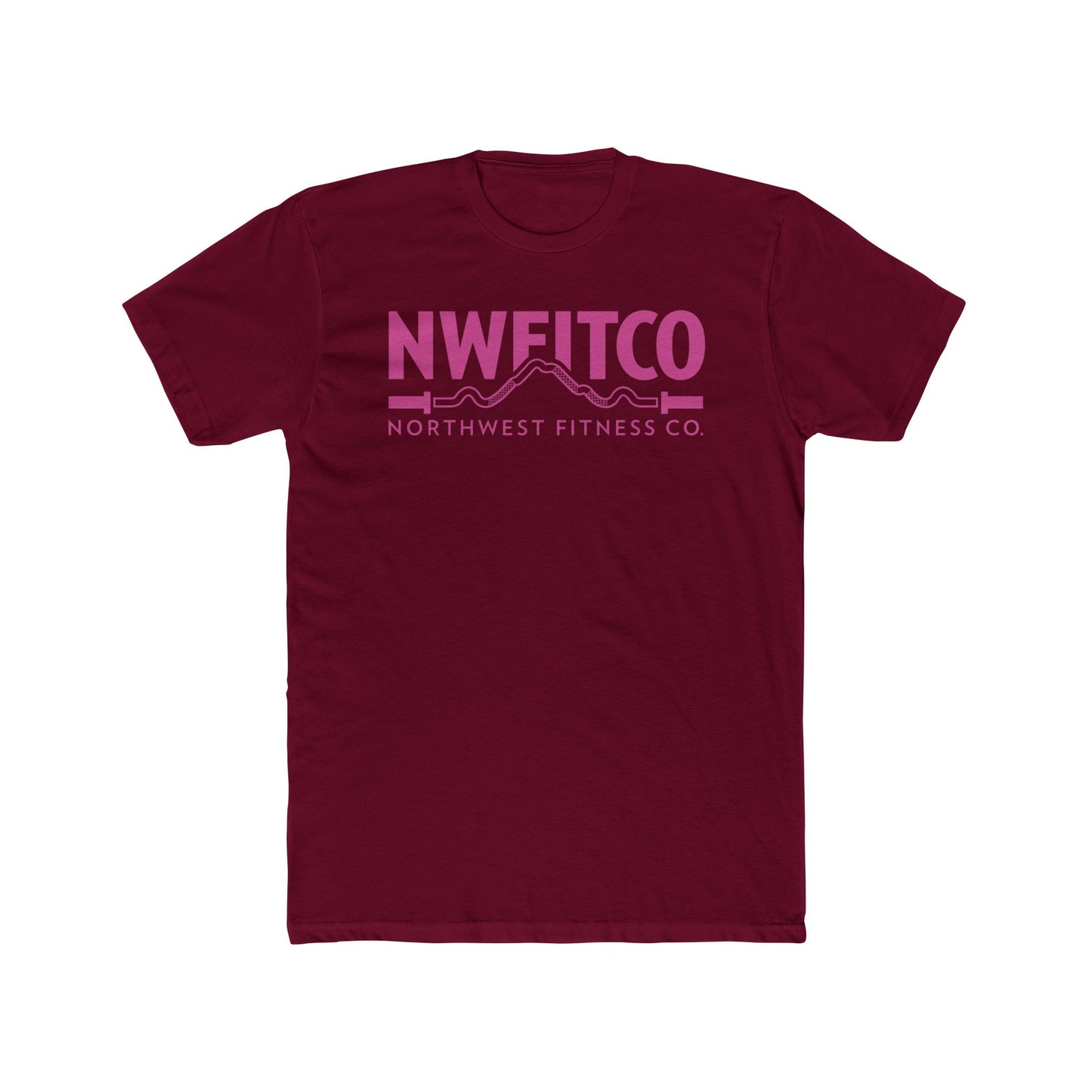 NWFITCO PINK LOGO TEE