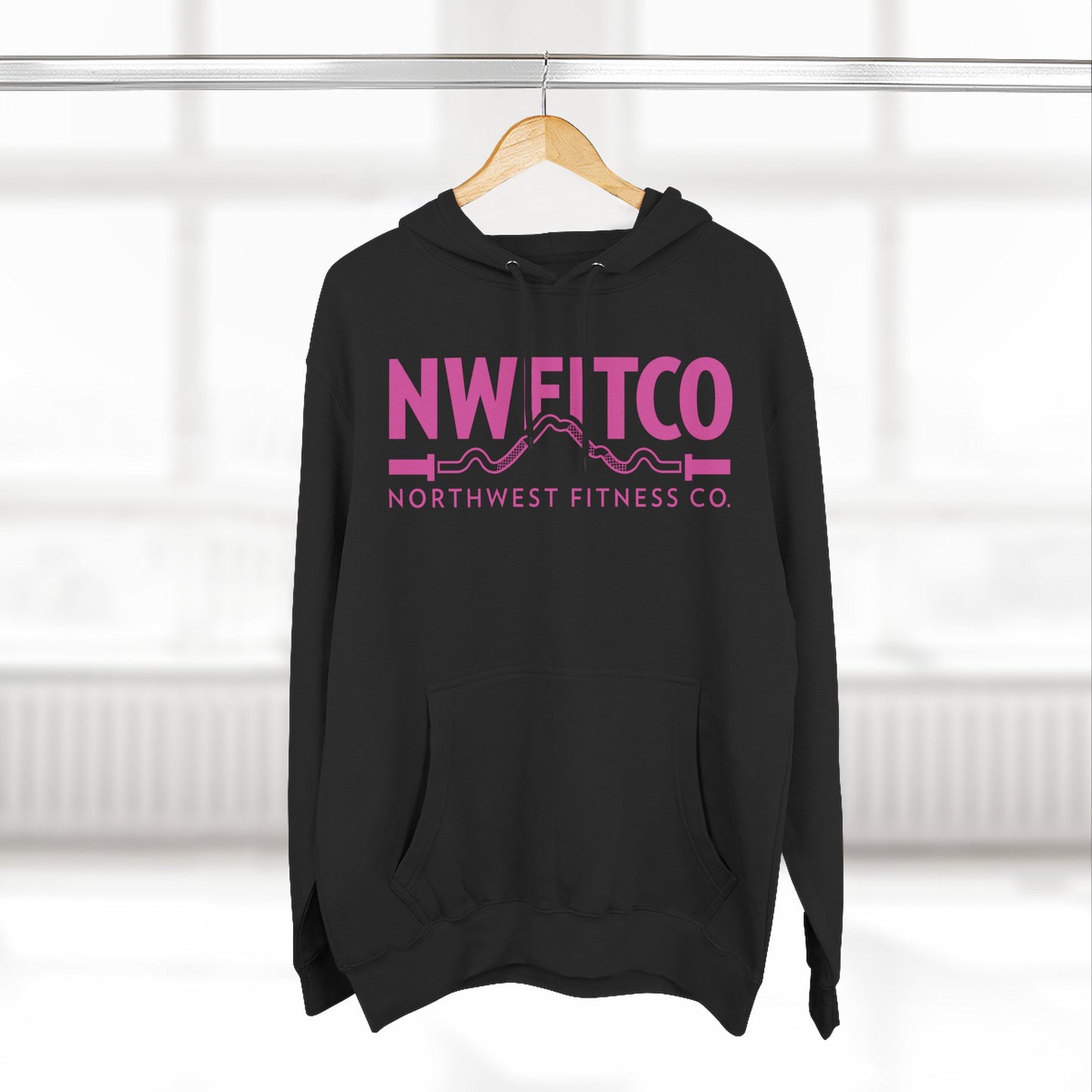NWFITCO PINK LOGO HOODIE