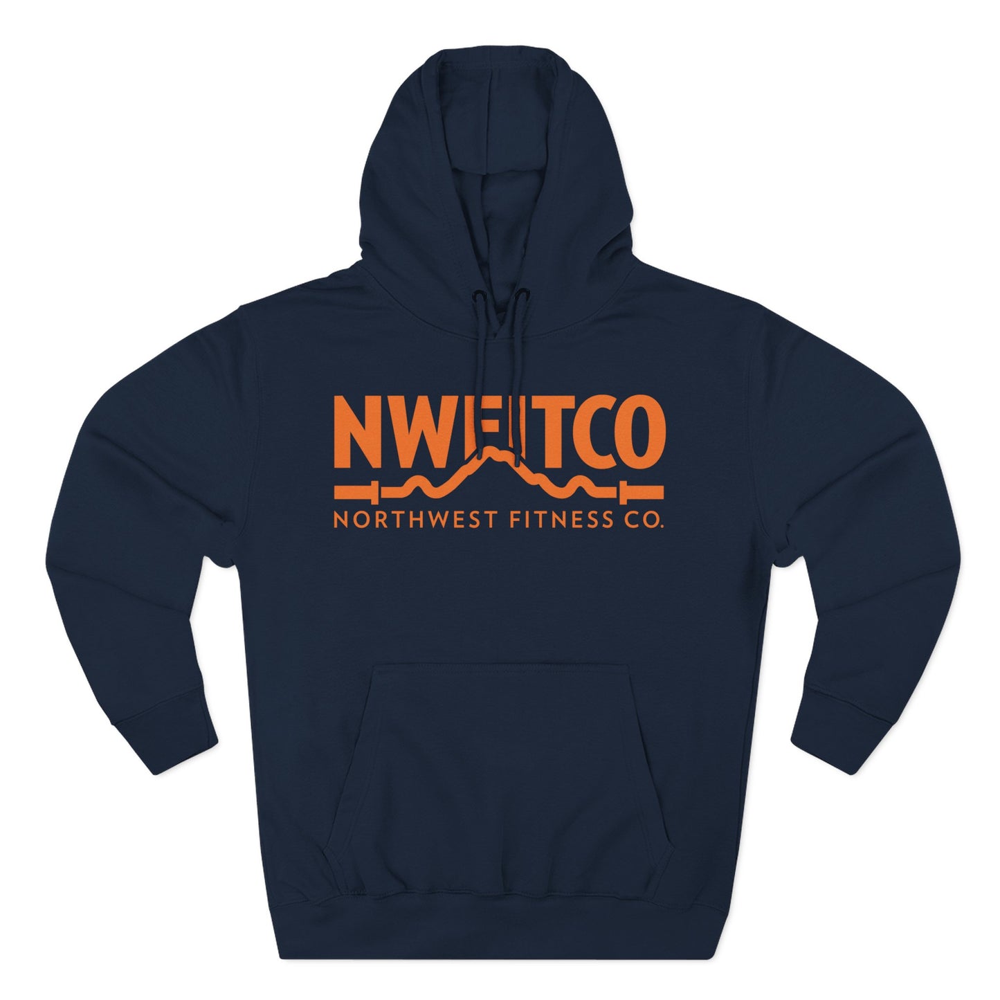 NWFITCO ORANGE LOGO HOODIE