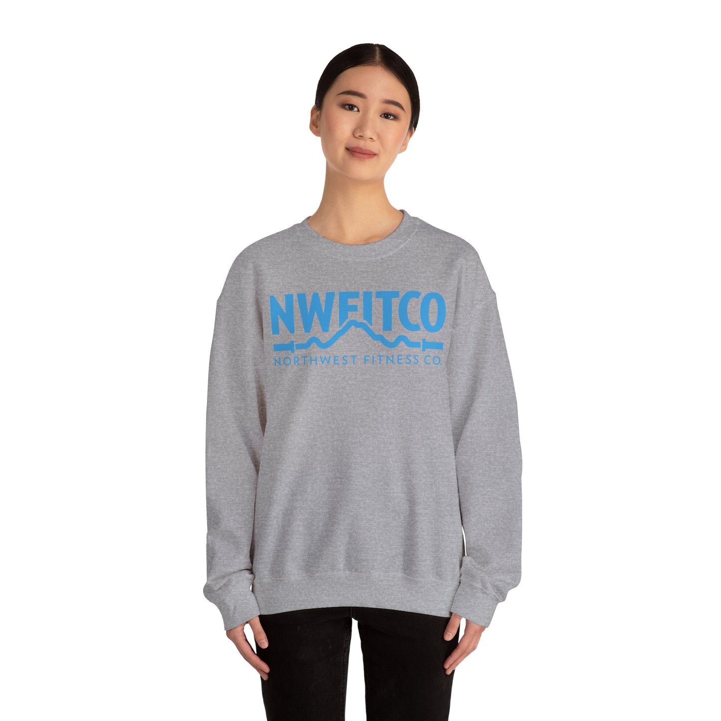Copy of NWFITCO BLUE LOGO CREWNECK