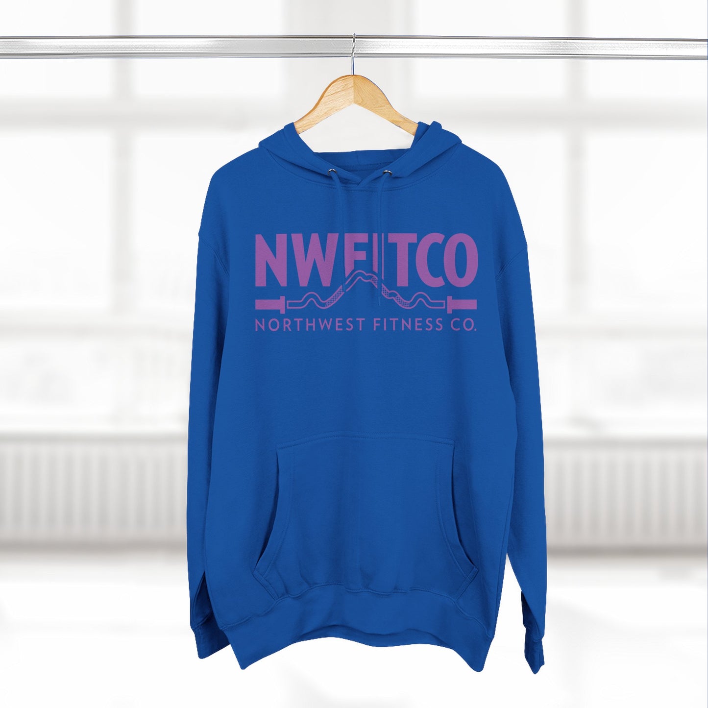NWFITCO PURPLE LOGO HOODIE