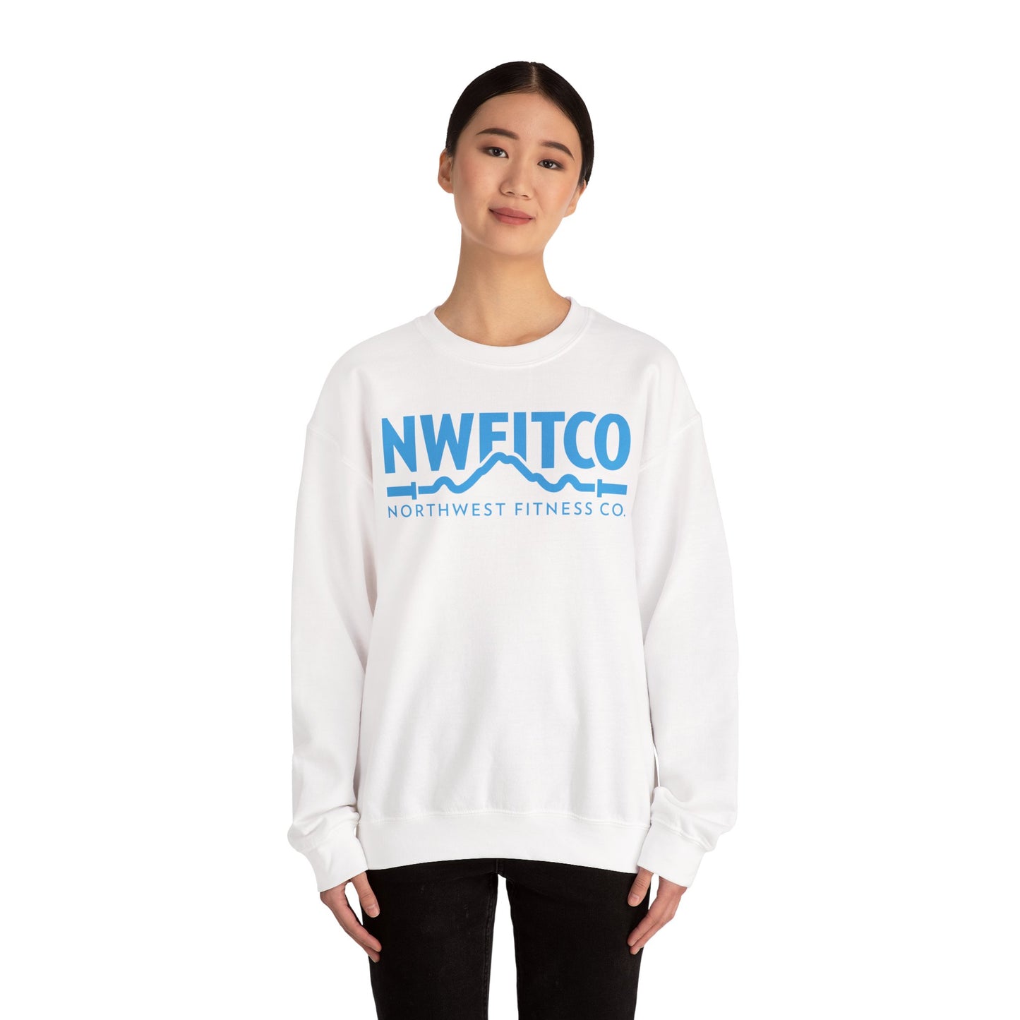 Copy of NWFITCO BLUE LOGO CREWNECK