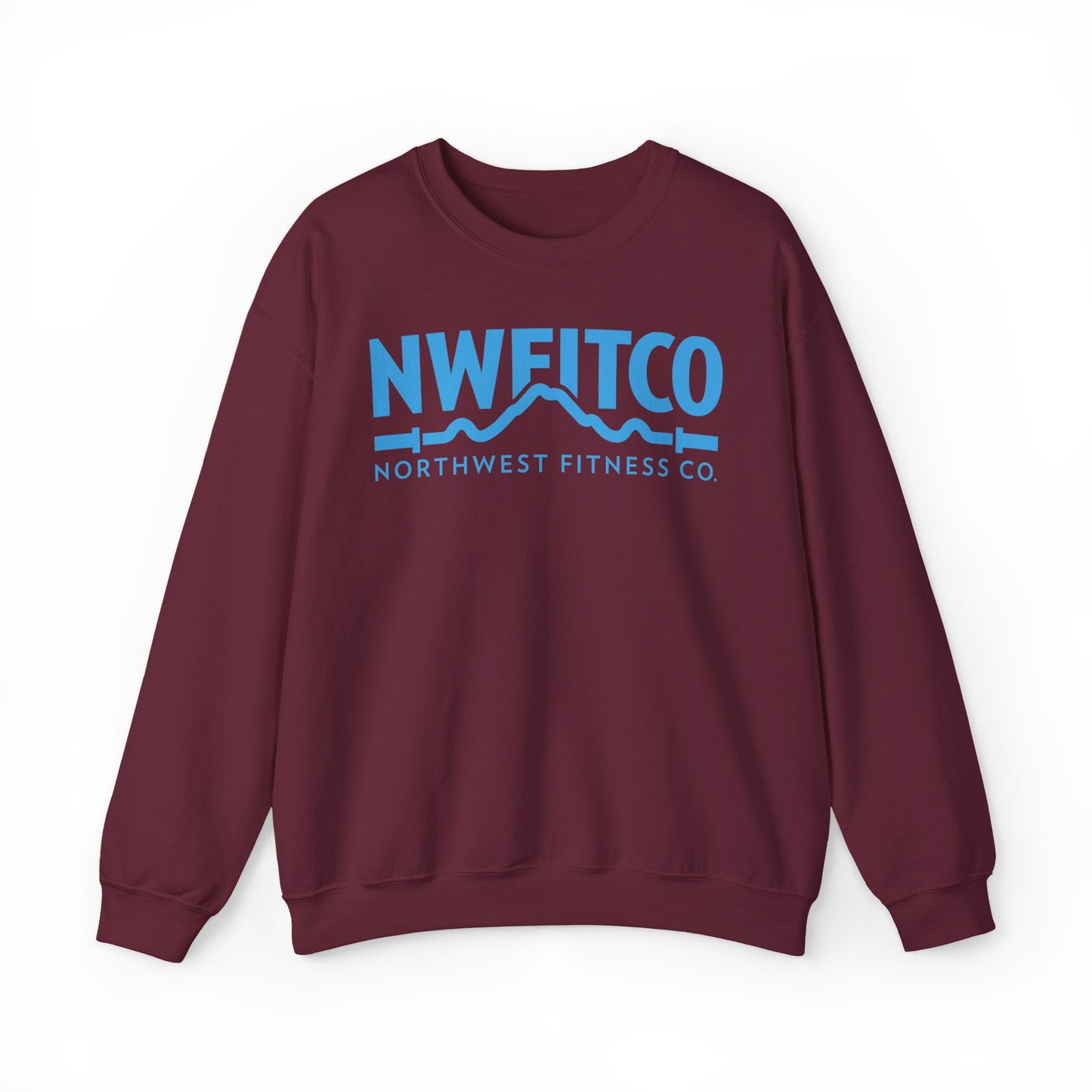 NWFITCO BLUE LOGO CREWNECK