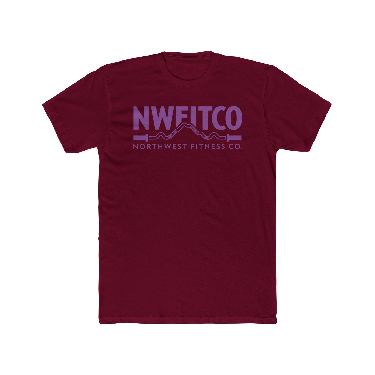 NWFITCO PURPLE LOGO TEE