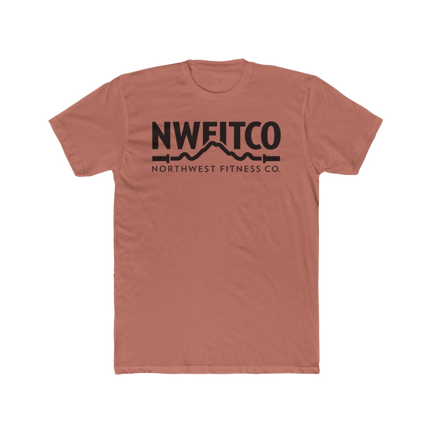 NWFITCO BLACK LOGO TEE