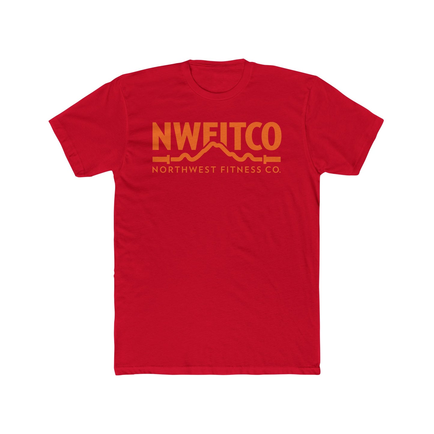 NWFITCO ORANGE LOGO TEE