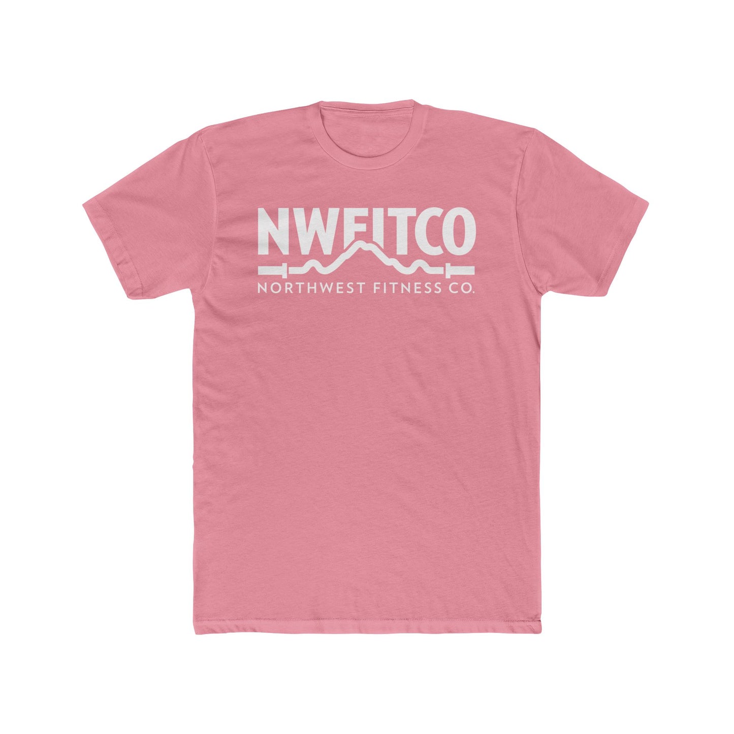 NWFITCO WHITE LOGO TEE