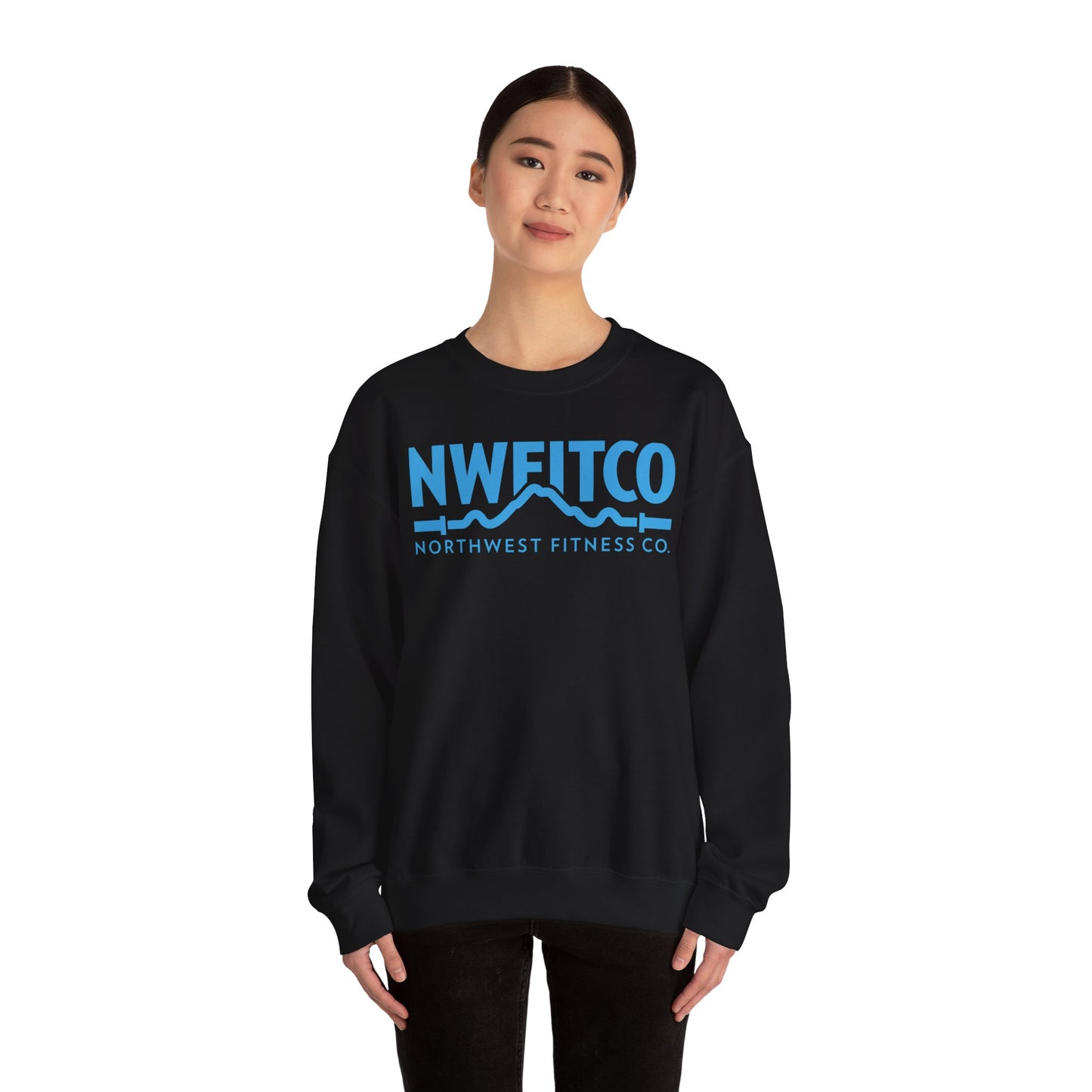 Copy of NWFITCO BLUE LOGO CREWNECK