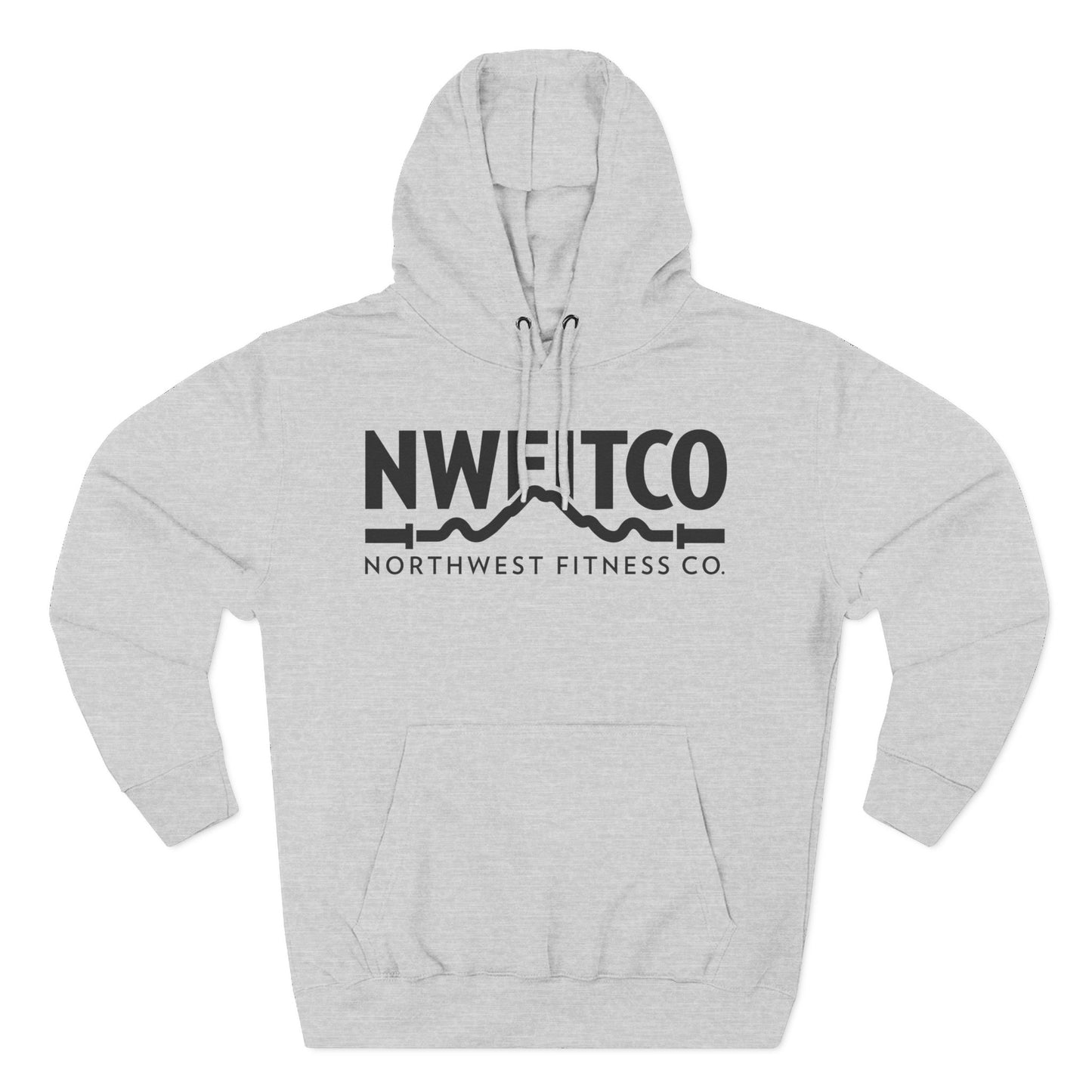 NWFITCO BLACK LOGO HOODIE