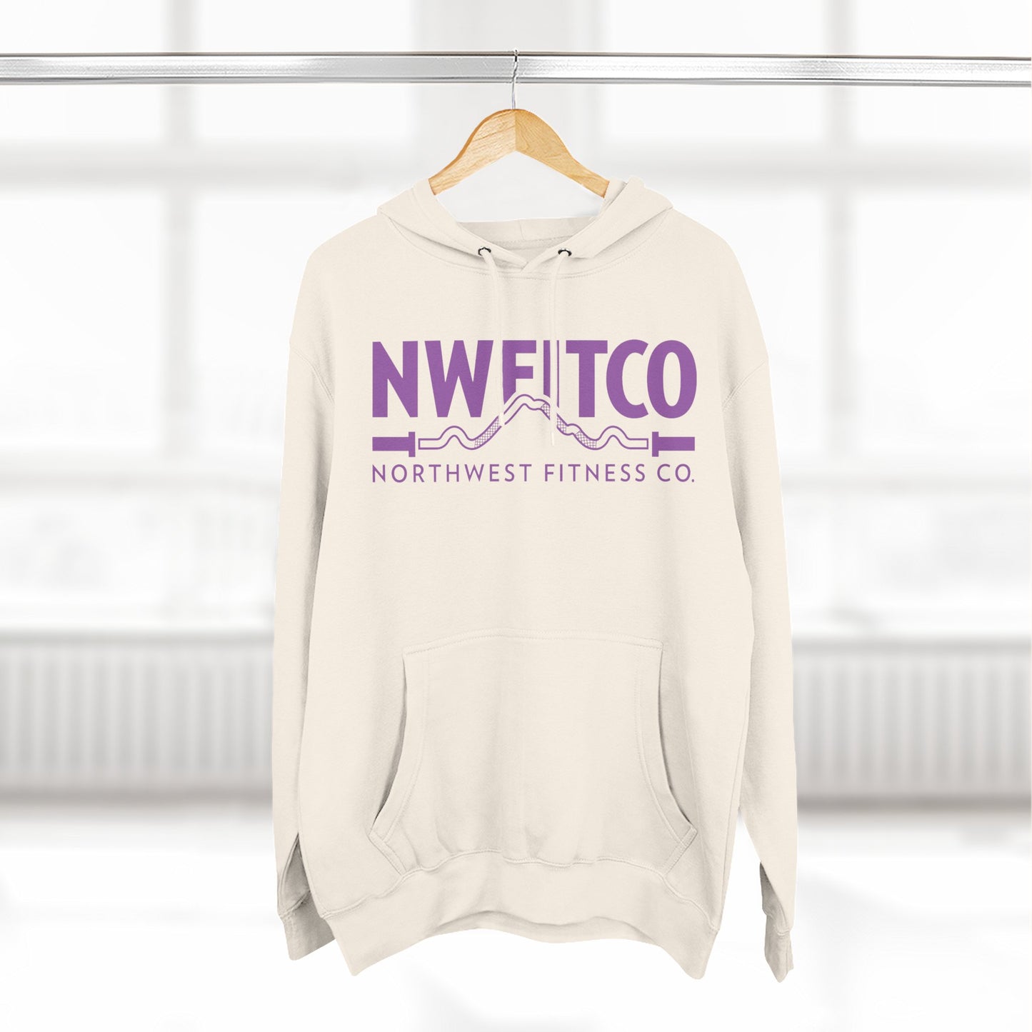 NWFITCO PURPLE LOGO HOODIE
