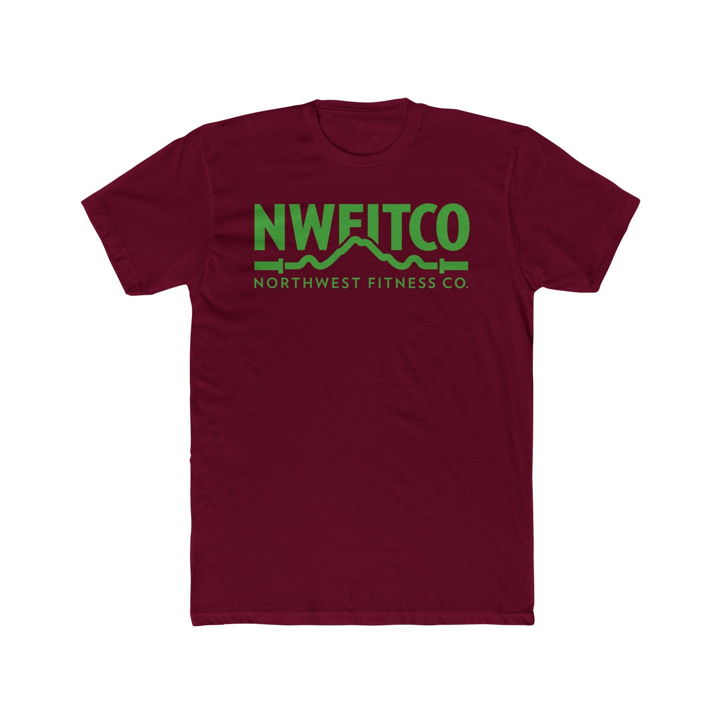 NWFITCO GREEN LOGO TEE