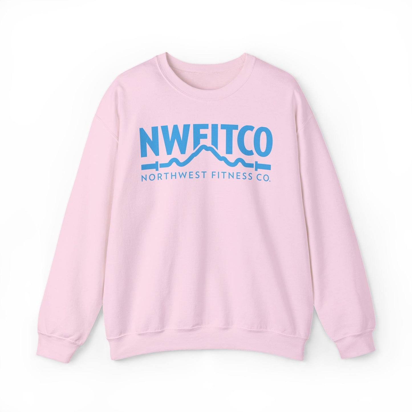 NWFITCO BLUE LOGO CREWNECK