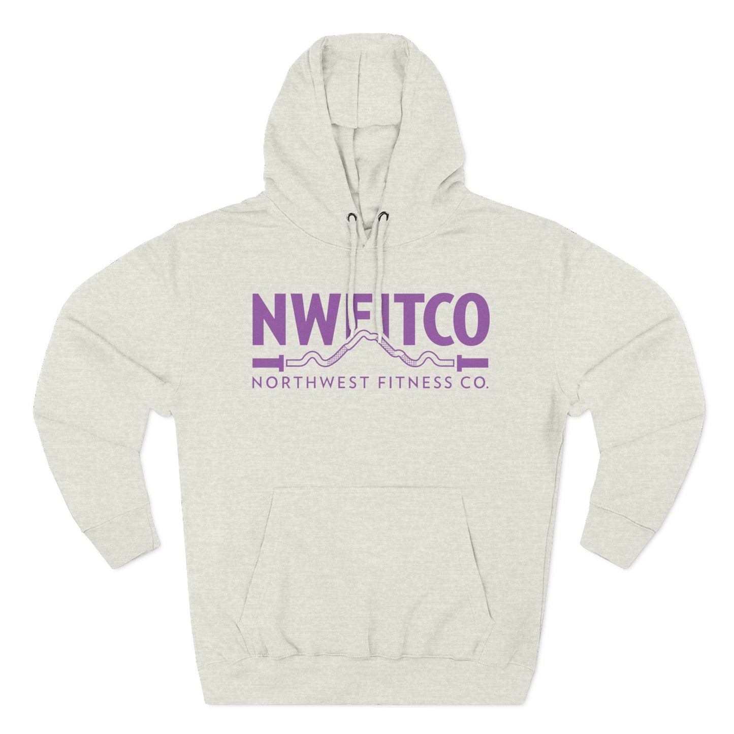 NWFITCO PURPLE LOGO HOODIE