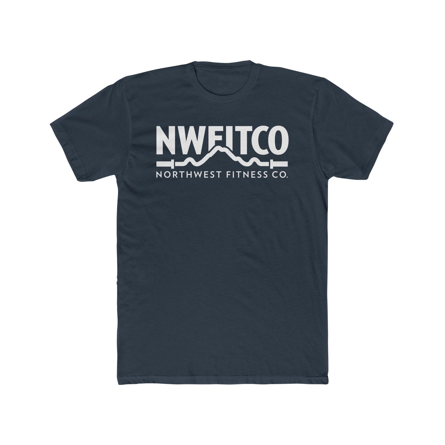 NWFITCO WHITE LOGO TEE