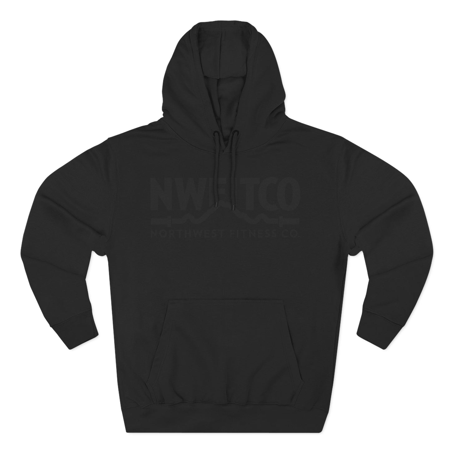 NWFITCO BLACK LOGO HOODIE