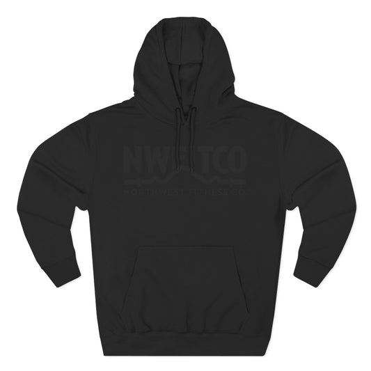 NWFITCO BLACK LOGO HOODIE