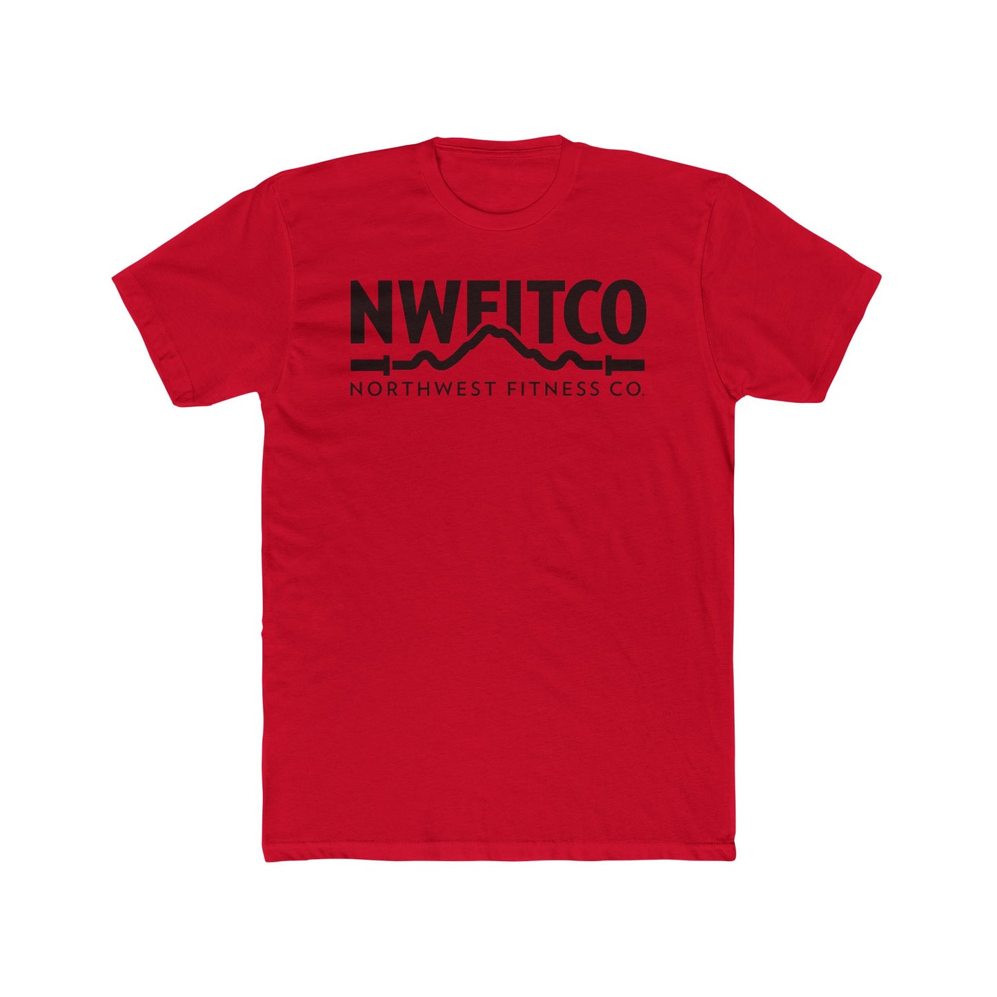 NWFITCO BLACK LOGO TEE