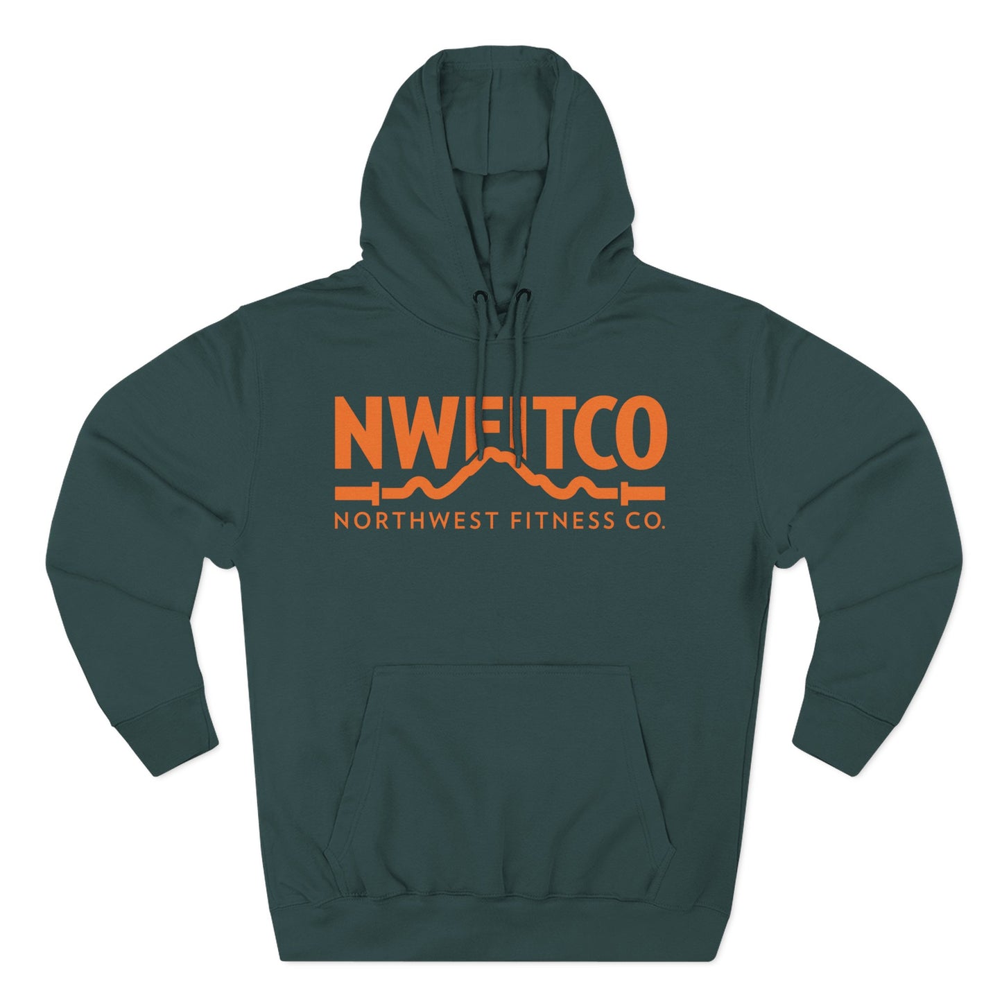 NWFITCO ORANGE LOGO HOODIE