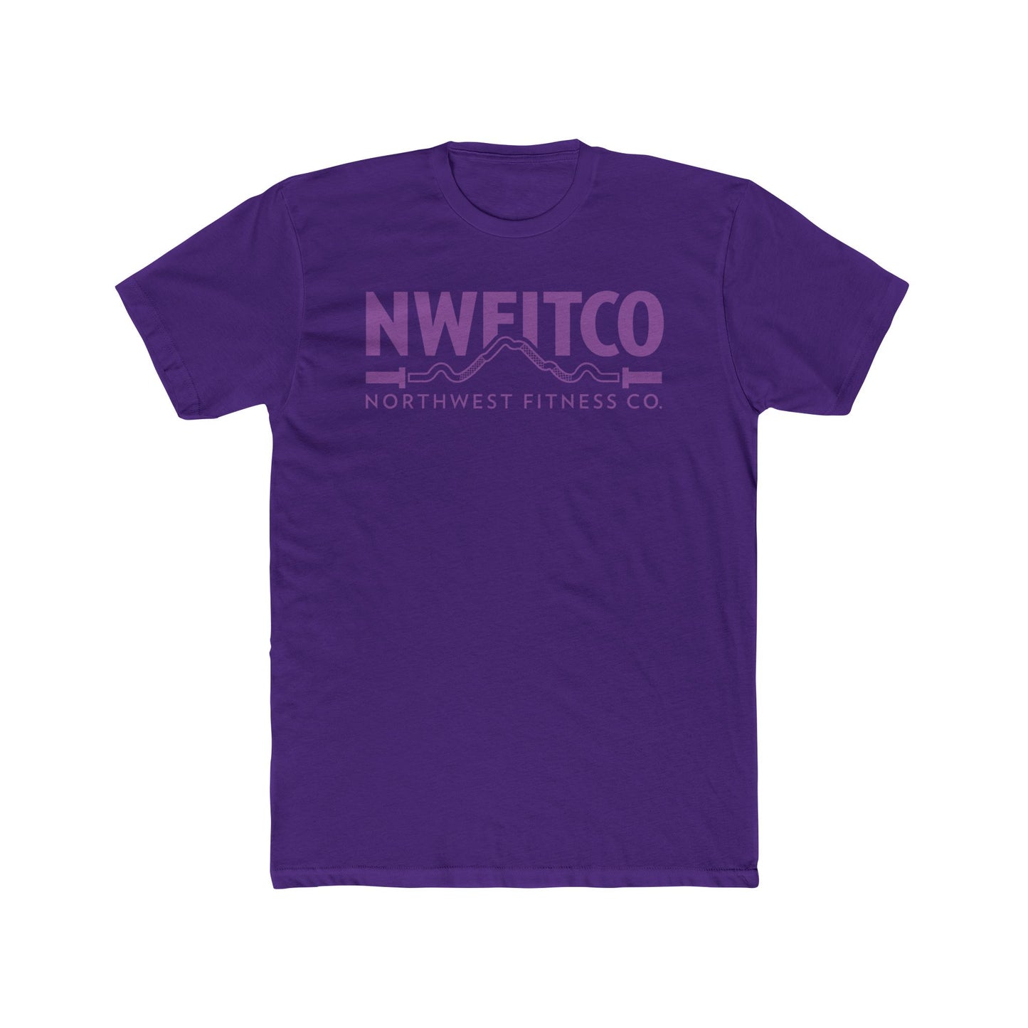 NWFITCO PURPLE LOGO TEE