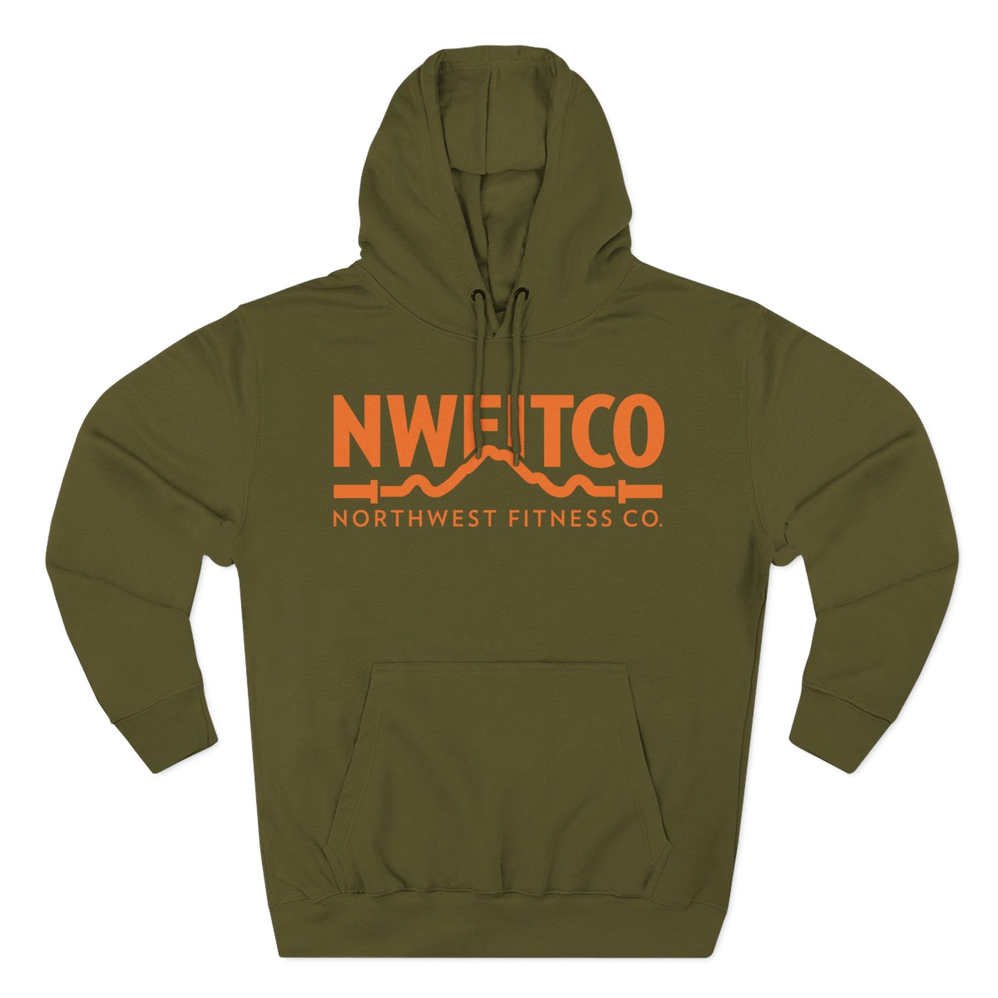 NWFITCO ORANGE LOGO HOODIE