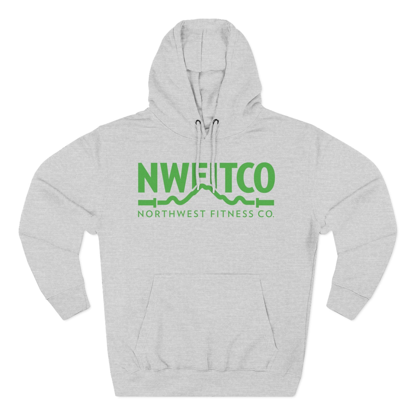 NWFITCO GREEN LOGO HOODIE