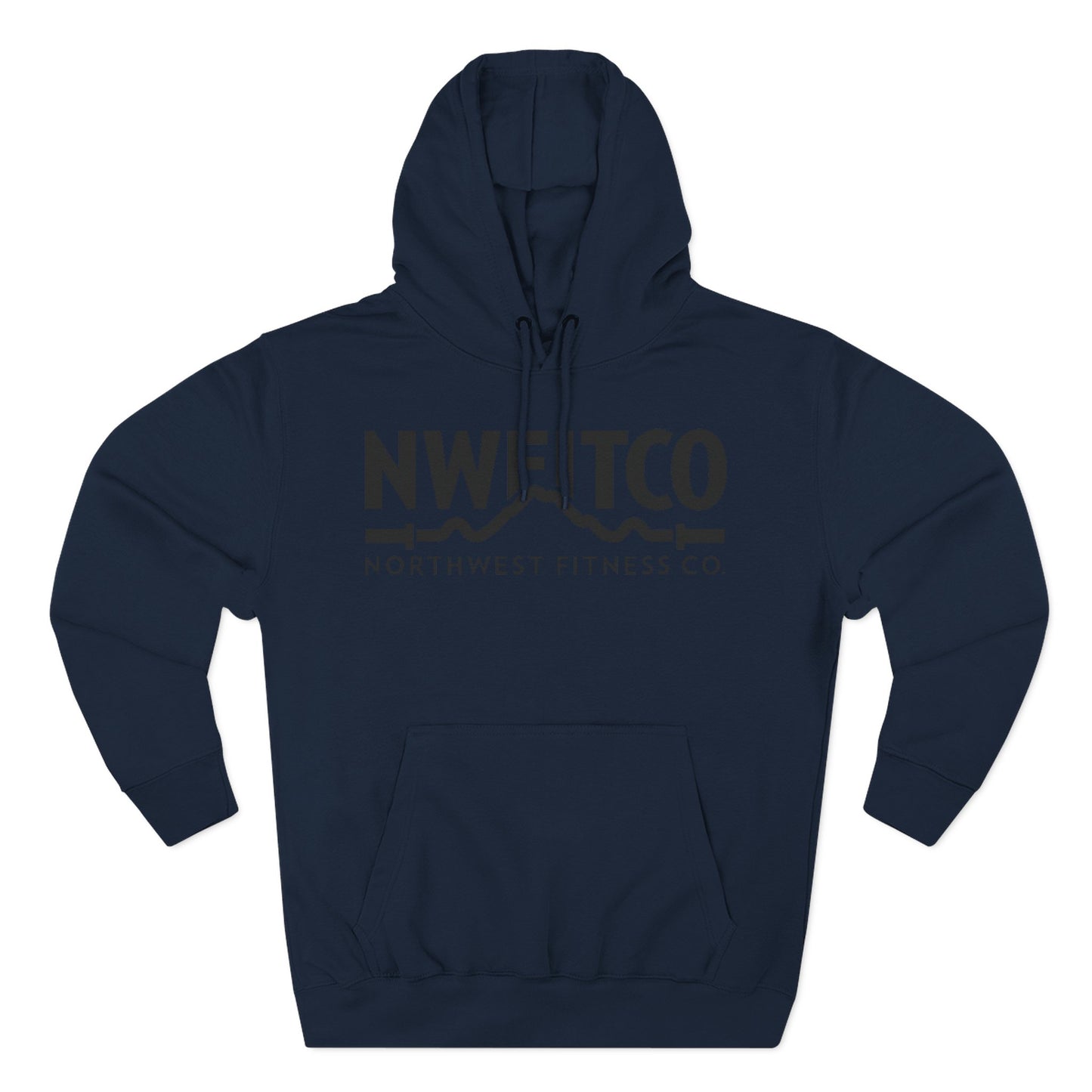NWFITCO BLACK LOGO HOODIE