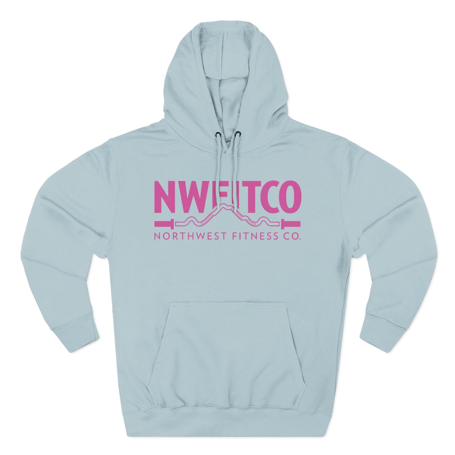 NWFITCO PINK LOGO HOODIE
