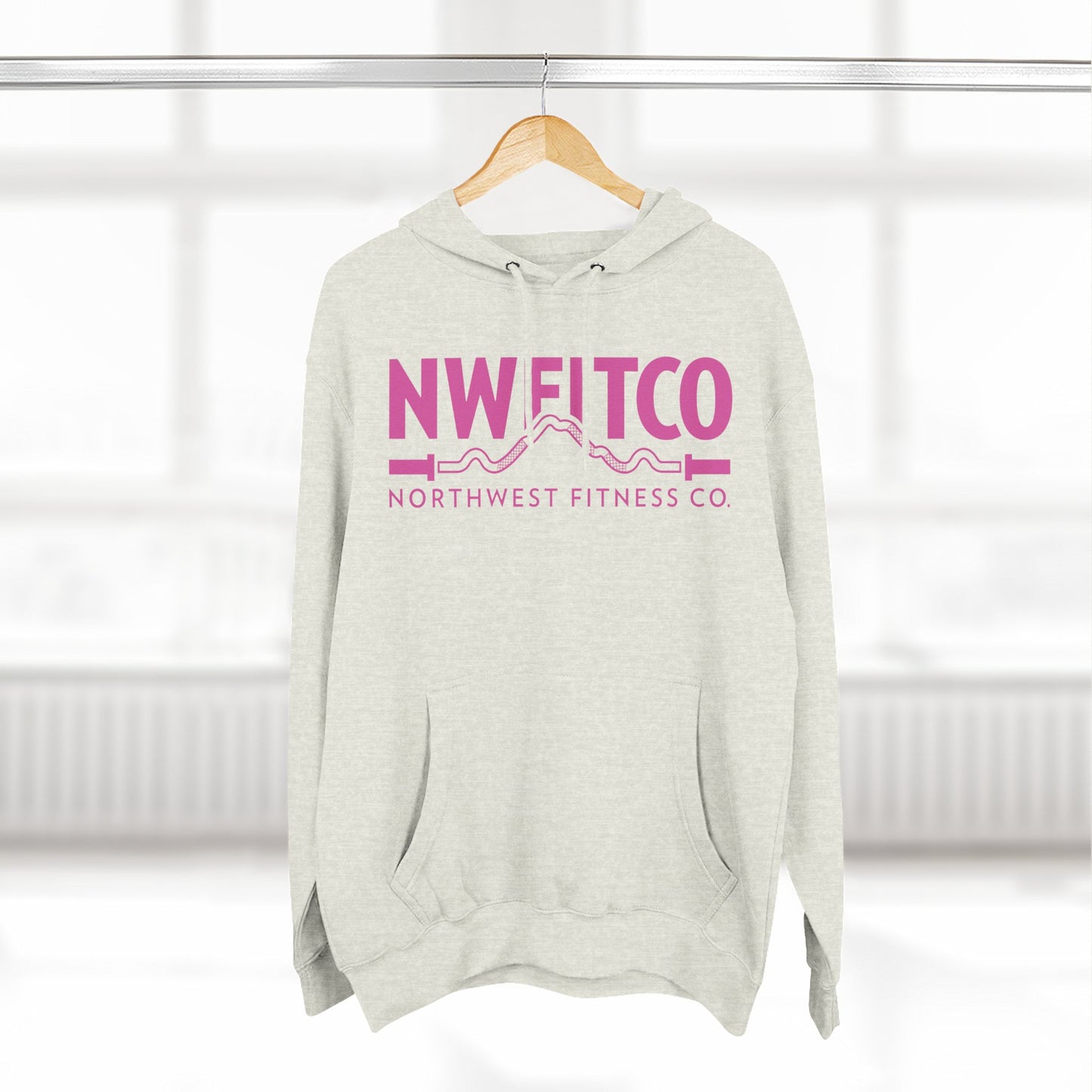 NWFITCO PINK LOGO HOODIE