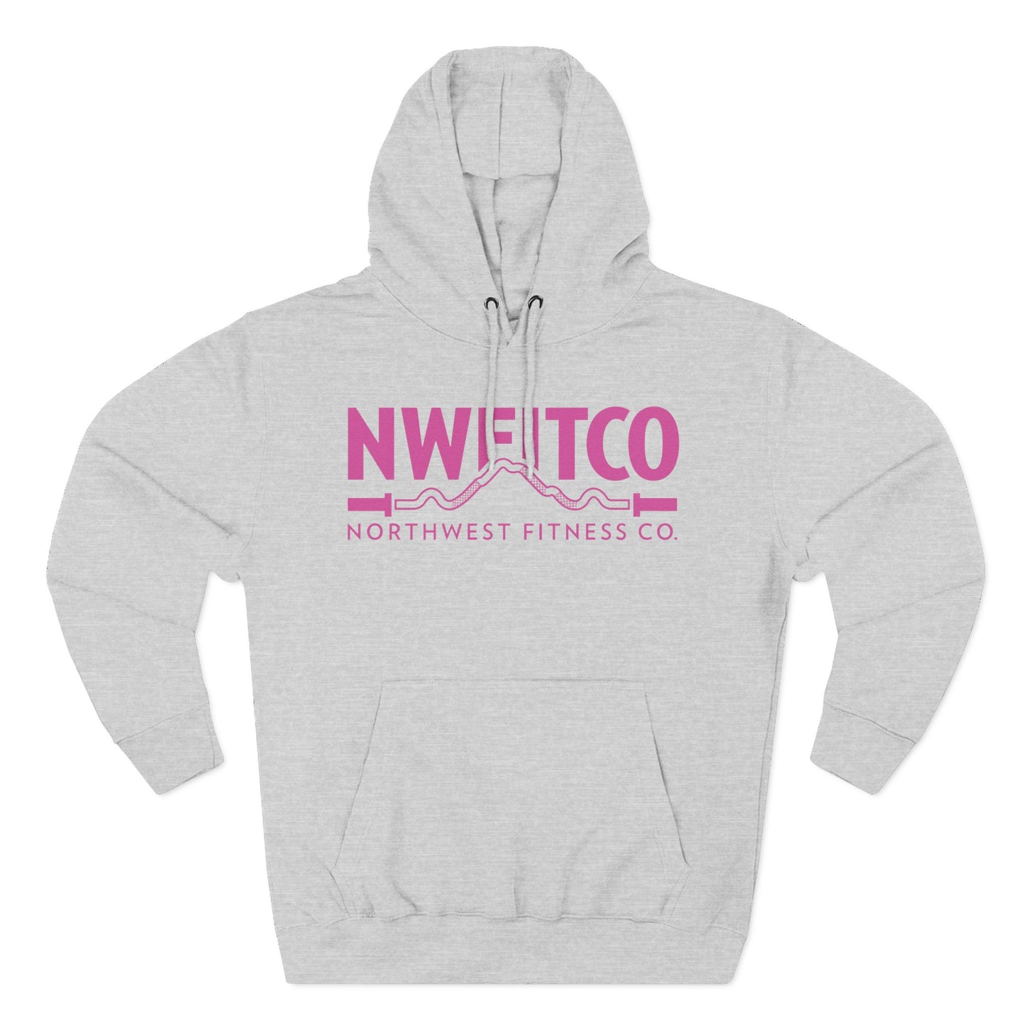NWFITCO PINK LOGO HOODIE