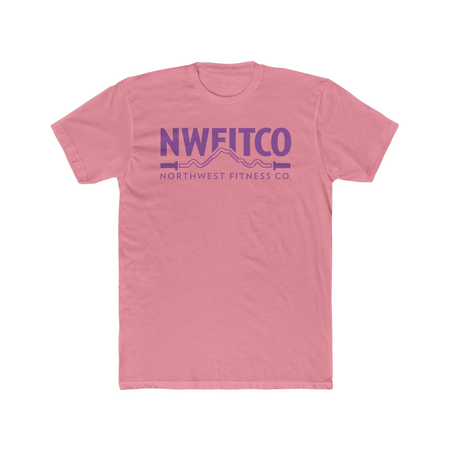 NWFITCO PURPLE LOGO TEE