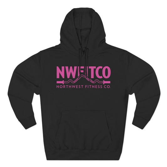 NWFITCO PINK LOGO HOODIE