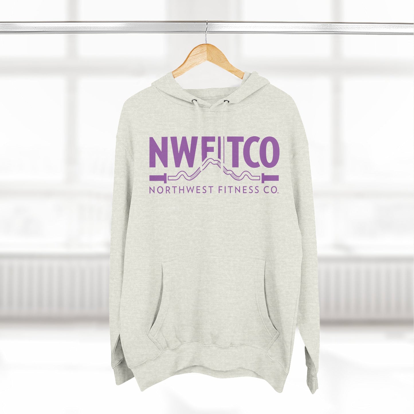 NWFITCO PURPLE LOGO HOODIE