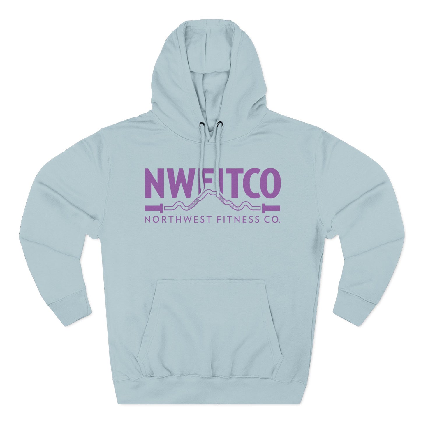 NWFITCO PURPLE LOGO HOODIE