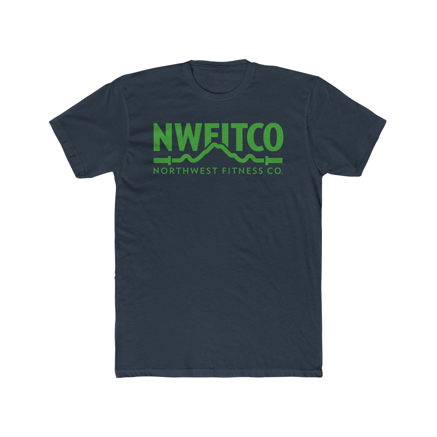 NWFITCO GREEN LOGO TEE