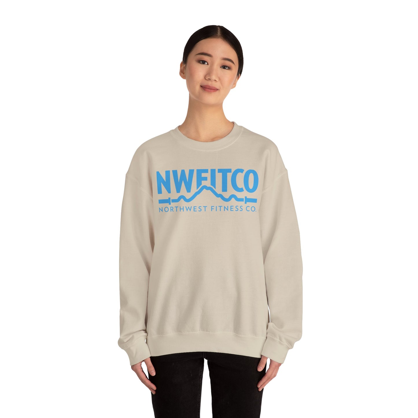 Copy of NWFITCO BLUE LOGO CREWNECK
