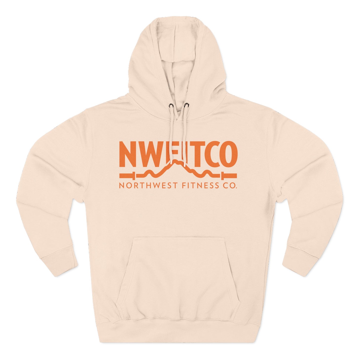 NWFITCO ORANGE LOGO HOODIE