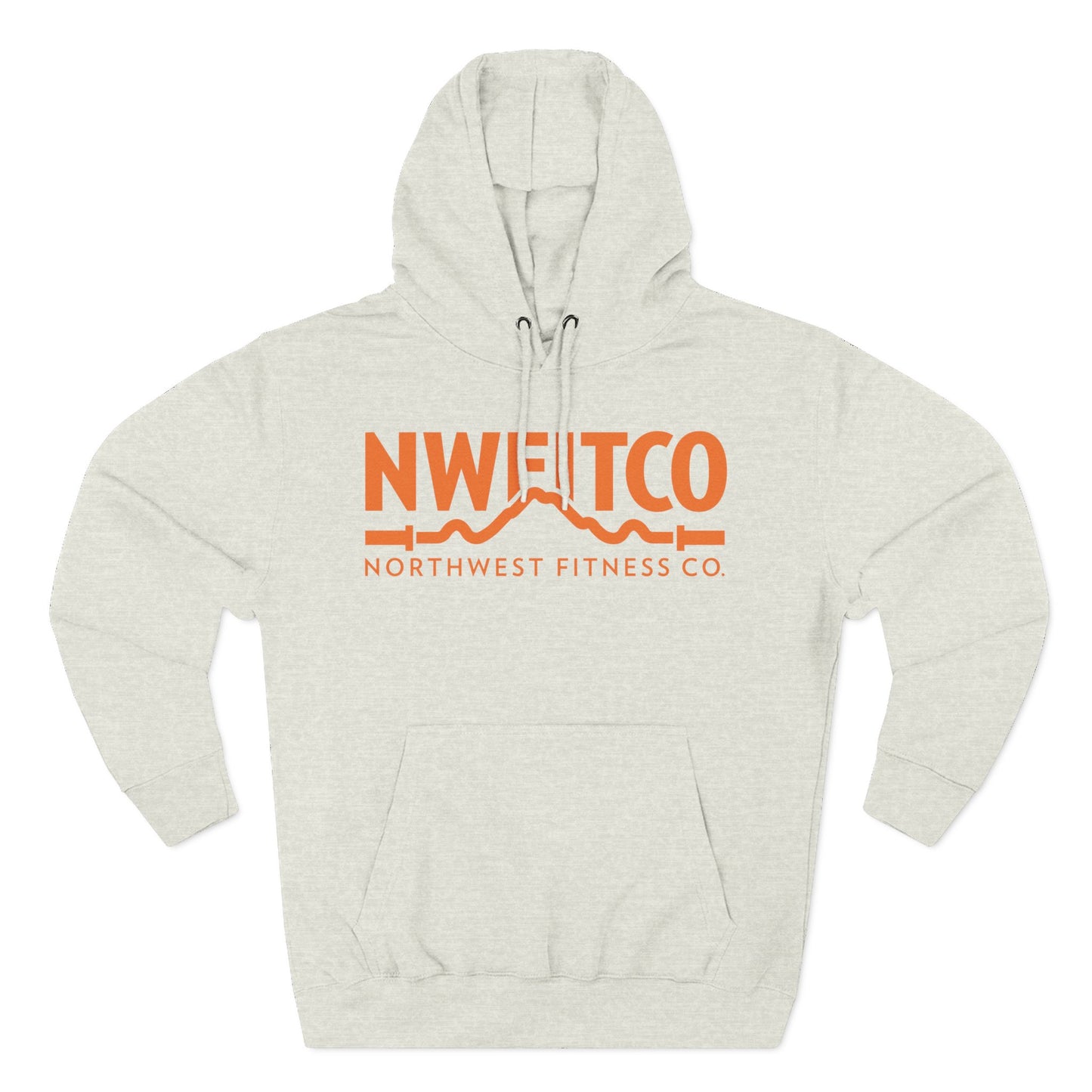 NWFITCO ORANGE LOGO HOODIE