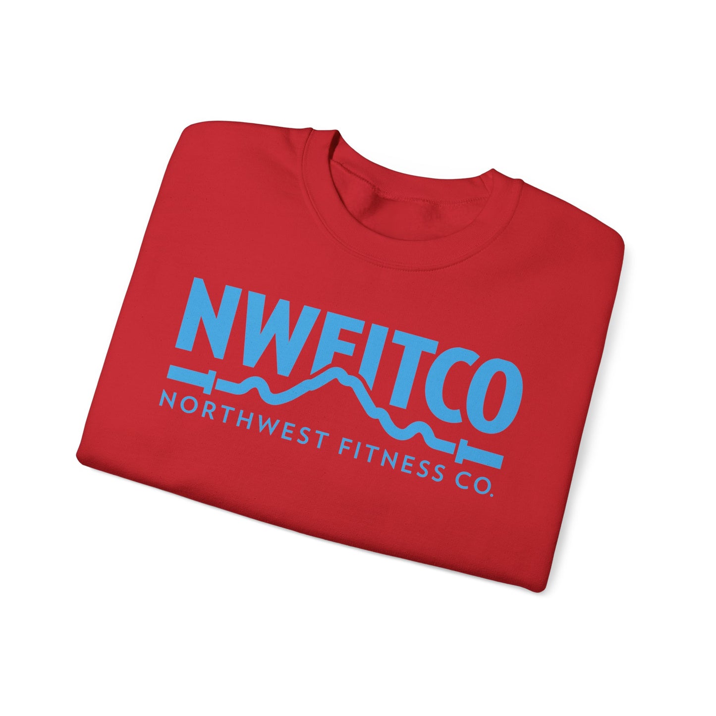 Copy of NWFITCO BLUE LOGO CREWNECK