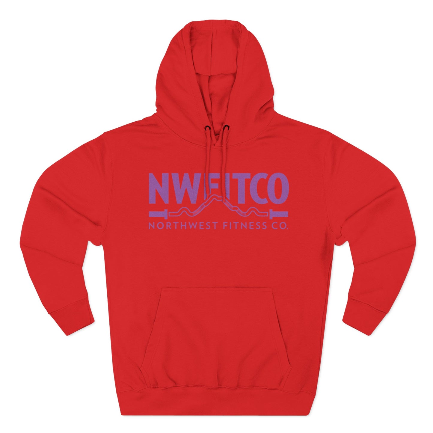 NWFITCO PURPLE LOGO HOODIE