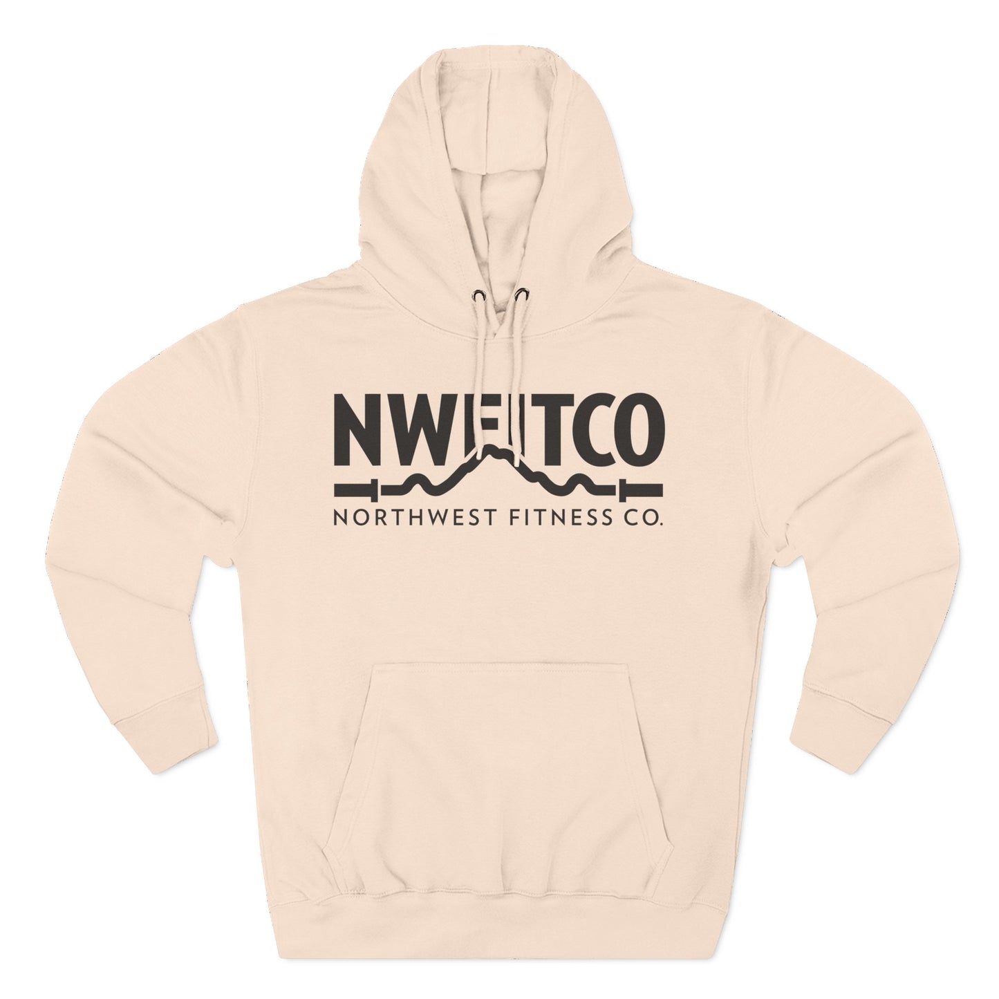 NWFITCO BLACK LOGO HOODIE