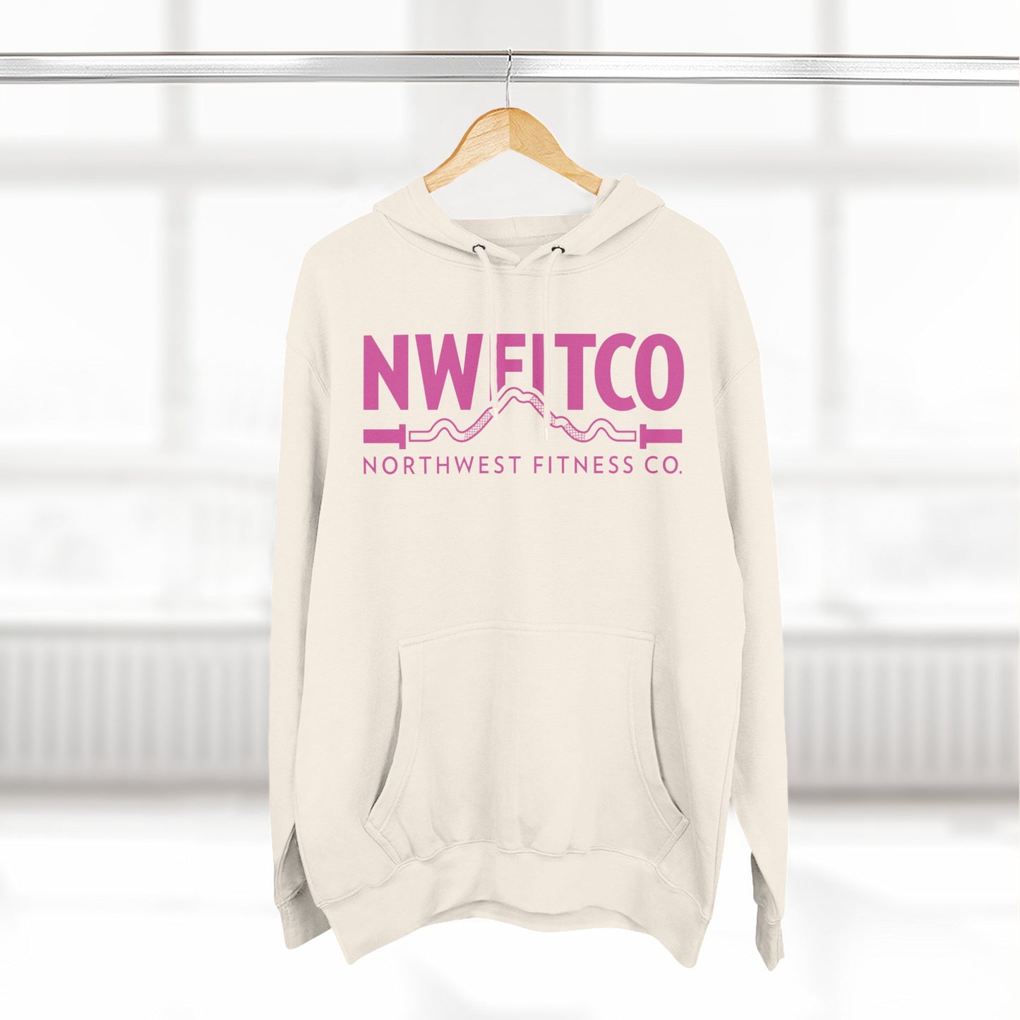NWFITCO PINK LOGO HOODIE