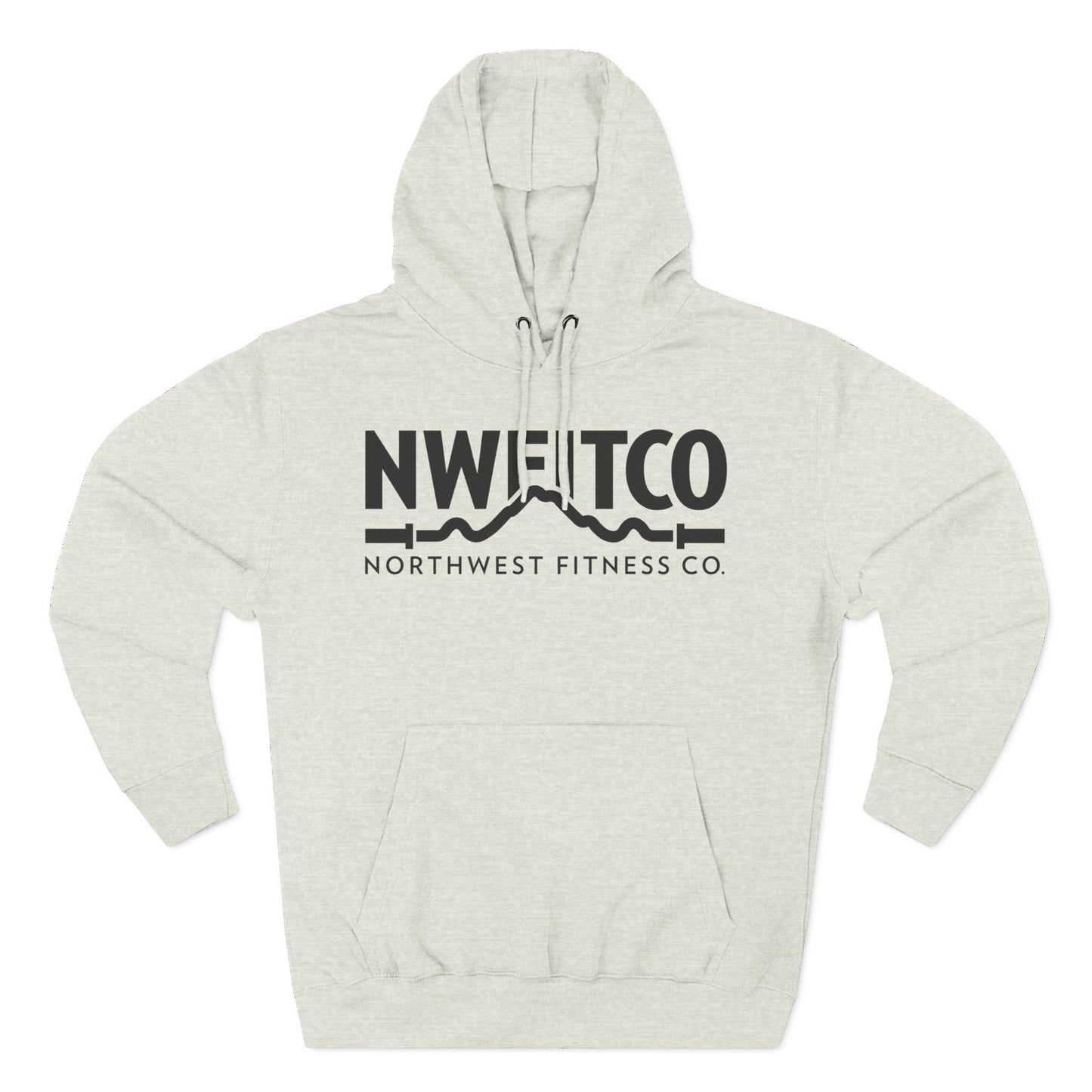 NWFITCO BLACK LOGO HOODIE