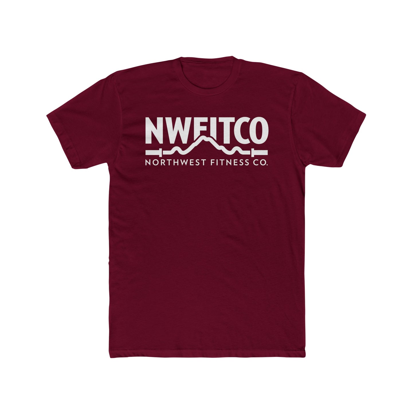 NWFITCO WHITE LOGO TEE
