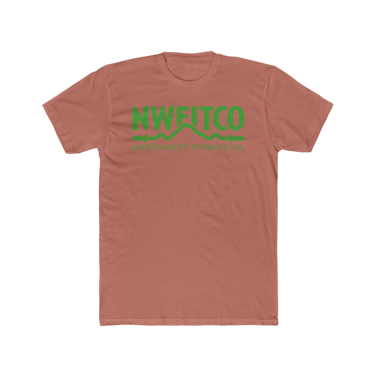 NWFITCO GREEN LOGO TEE